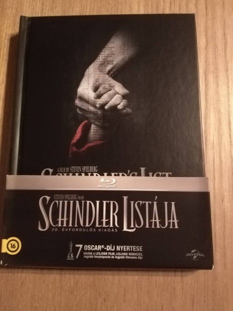 Schindler listja BD + DVD digibook magyar kiads 