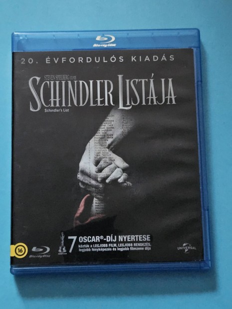 Schindler listja blu-ray