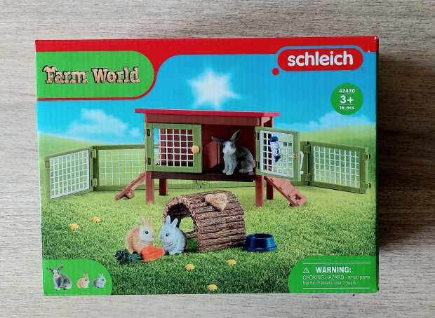 Schleich 42420 Nylketrec nyulakkal j, bontatlan