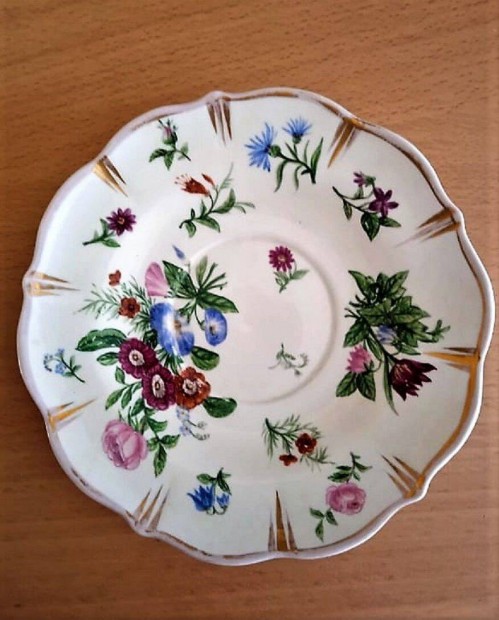 Schmeisser Porzellan Manufaktur antik porcelán csészealátét