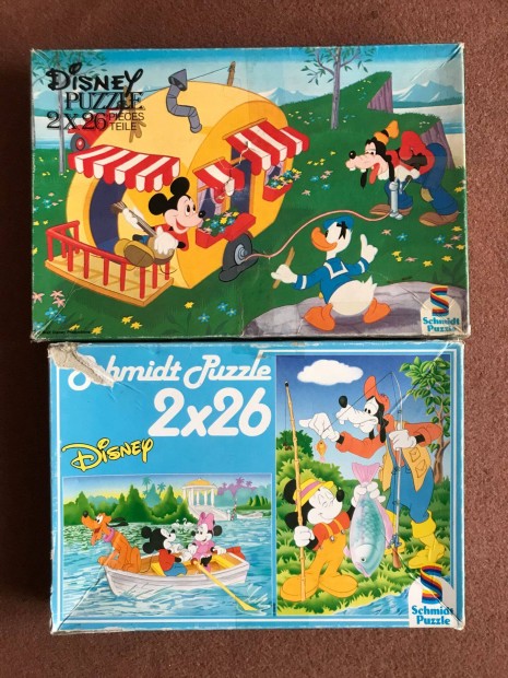 Schmidt Disney Puzzle 2 doboz (4 kirakhat kp)