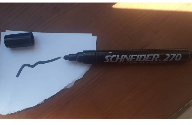 Schneider 270 lakkfilc, marker, lakkmarker (fekete, j) sok fellethez