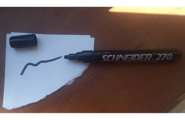 Schneider 270 lakkfilc,marker,lakkmarker (fekete,j) sok felletre j