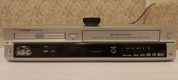 Schneider DVD VR 500 dvd-vhs vide combo 