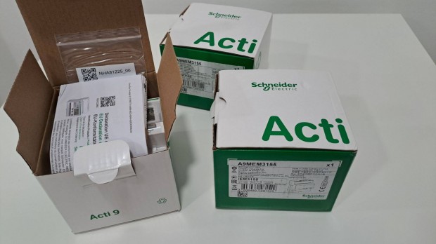 Schneider Electric digitális fogyasztásmérő,3F,63A,Modbus,MID, A9MEM31