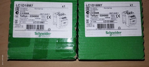 Schneider LC1D18M7 mgneskapcsol j!!!