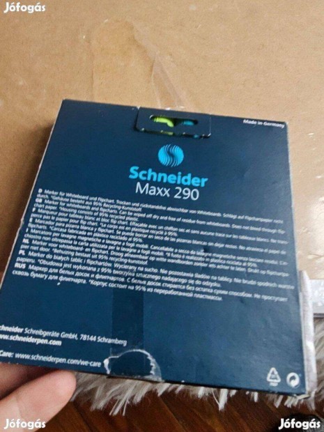 Schneider "Maxx 290" 2-3 mm kpos 8 klnbz szn tbla- s flipchar