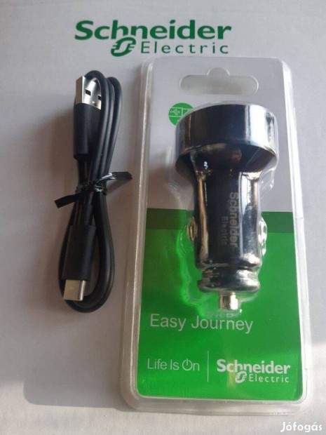 Schneider auts telefon tlt, 2xusb max 2A + tltkbel USB/USB-C