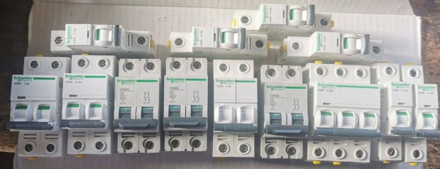 Schneider kismegszaktk,16A, 2A, 6A, stb