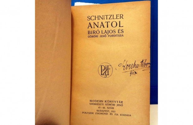 Schnitzler Artur: Anatol - A prda