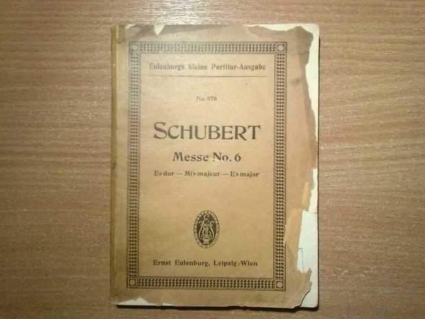 Schubert: Esz-dr 6. szentmise