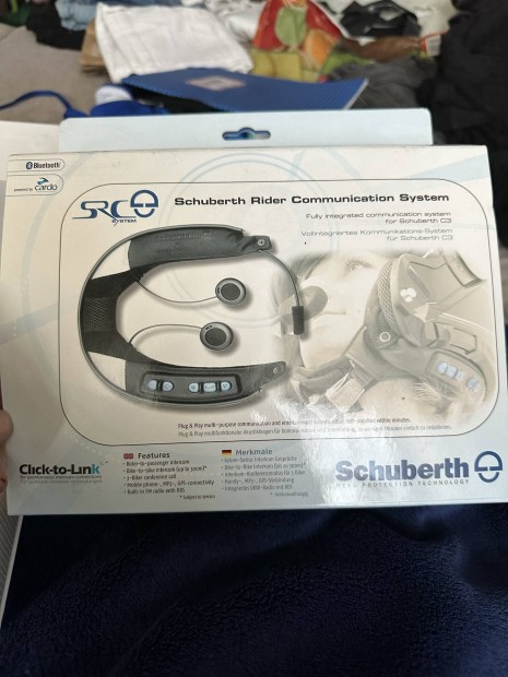 Schuberth C3 Motoros headset sisakba integrlhat