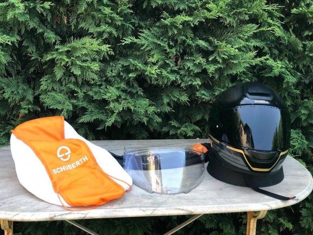 Schuberth R2 Carbon buksisak L-es schubert dupla plexi Ingyen Foxpost