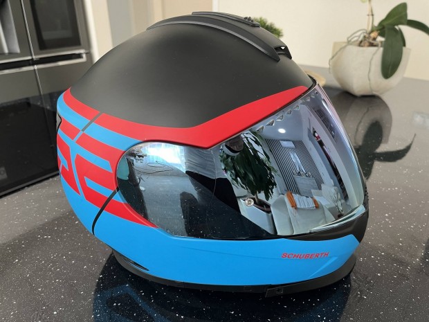 Schuberth S2 motoros buksisak, headsettel