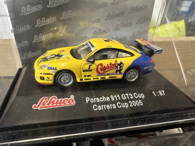 Schuco Porsche 911 GT3 kisautó 1:87