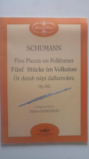 Schumann Five Pieces on Folktunes- t darab npi dallamokra Op. 102