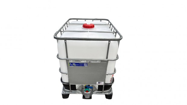 Schtz 640 Literes, mosott, manyag raklapos, erstett IBC tartly