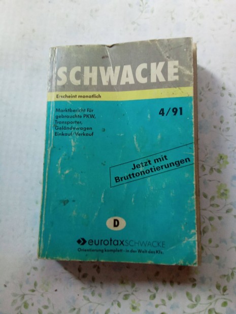 Schwacke kzi knyv