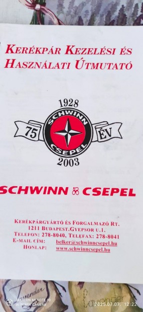 Schwinn & Csepel Ffi és Női kerékpárok eledó
