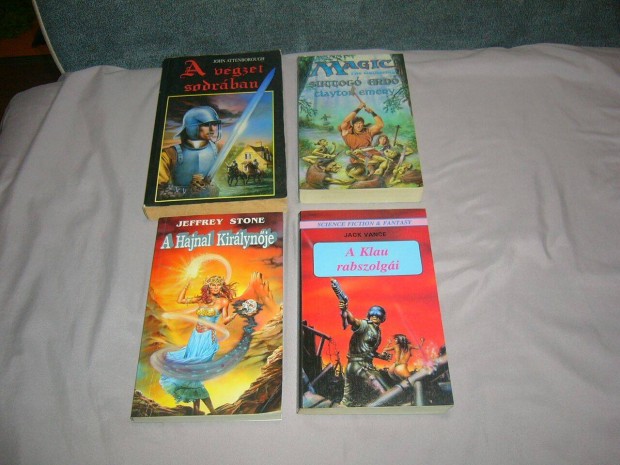 Sci-Fi / Fantasy knyvek - Clayton Emery, Jeffrey Stone, Jack Vance st