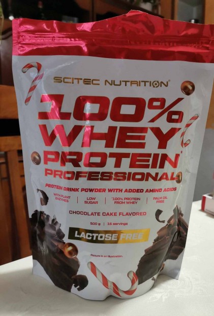 Scitec Nutrition 100% Whey Protein chocolate cake 500gr elad!