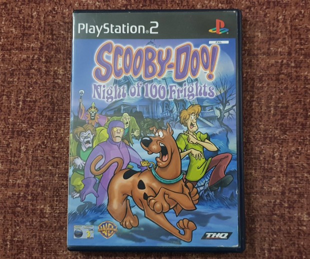 Scooby Doo Night of 100 Frights Playstation 2 eredeti lemez 4000 Ft )