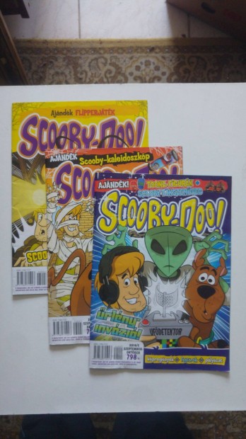 Scooby-doo! magazin 2013/4, 2013/5, 2014/5