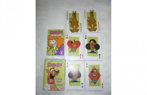 Scooby-doo! playing cards 52+2 darabos jtkkrtya
