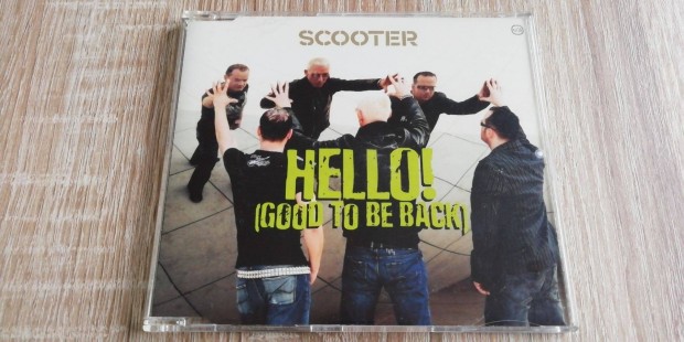 Scooter: Hello! (Good to be Back) - eredeti CD, jszer, karcmentes