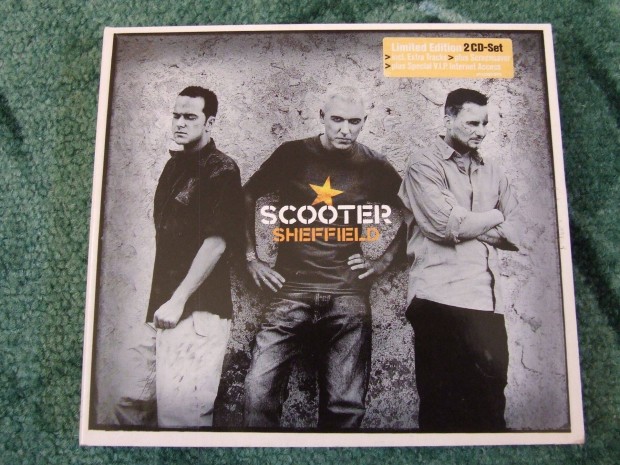 Scooter - Sheffield (limitlt kiads, dupla eredeti CD)