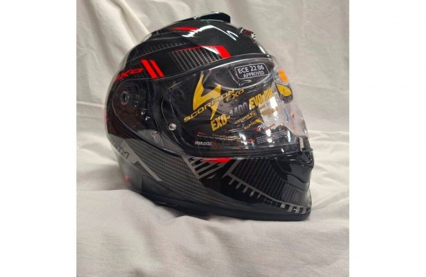 Scorpion Exo 1400 Evo Air Shell motoros bukósisak