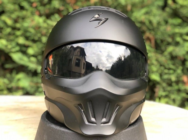 Scorpion Exo Combat Evo bukósisak S-es, Bandit, HD fekete. Foxpost Ok