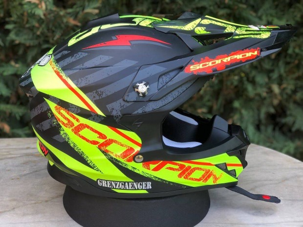 Scorpion Exo Vx 15 Air Cross bukósisak M-es pumpás MX, enduro