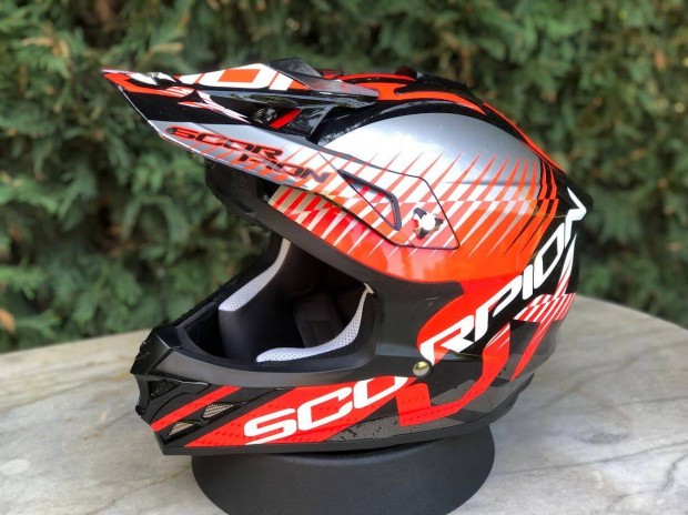 Scorpion Exo Vx 15 Air Cross bukósisak pumpás MX enduro Ingyen Foxpost