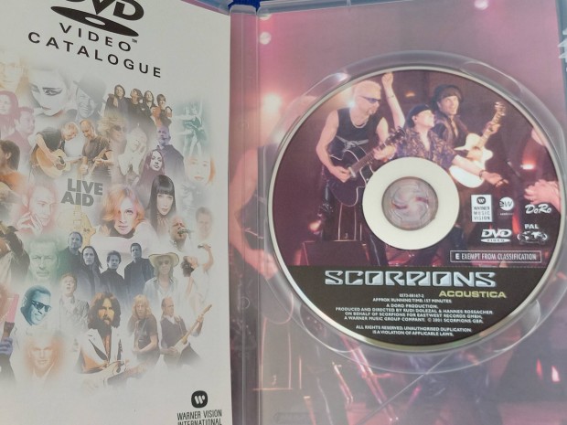 Scorpions Acoustica  DVD 