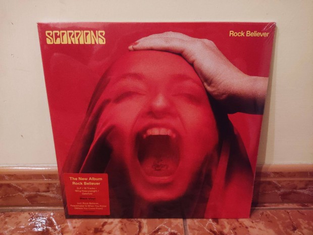 Scorpions - Rock Believer LTD. Vinyl 2LP bontatlan