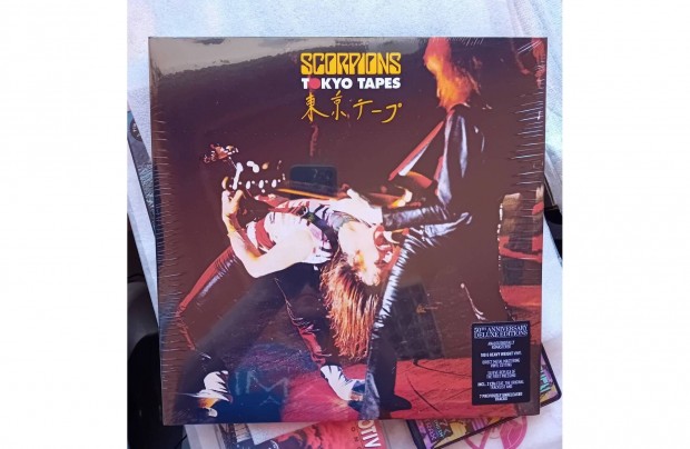 Scorpions - Tokyo Tapes Dupla Bakelit Lemez LP Bontatlan