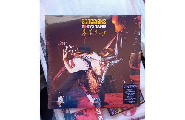 Scorpions - Tokyo Tapes Dupla Bakelit Lemez LP Bontatlan