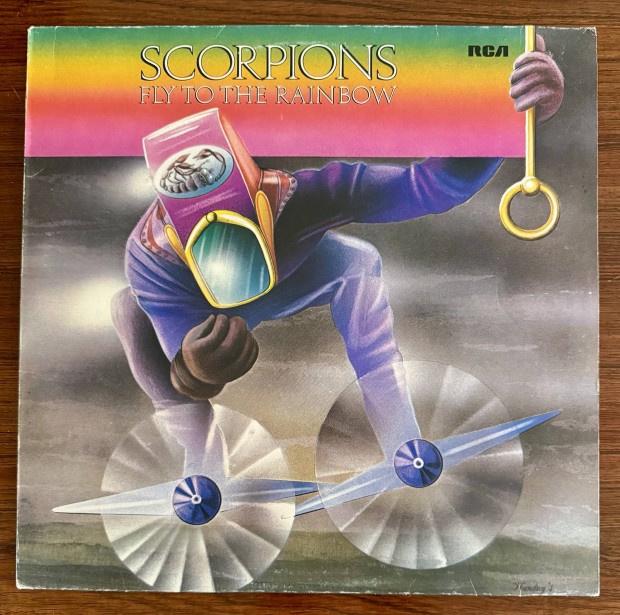Scorpions rock vinyl 1974 lp bakelit lemez