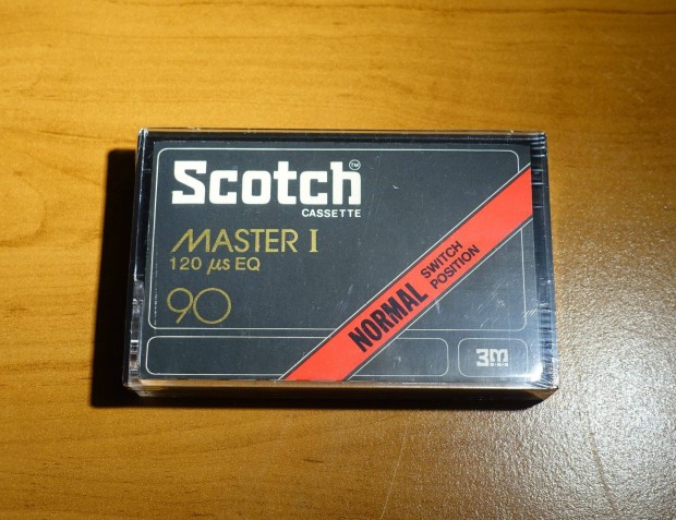 Scotch Master1 90 bontatlan kazetta 1977 deck