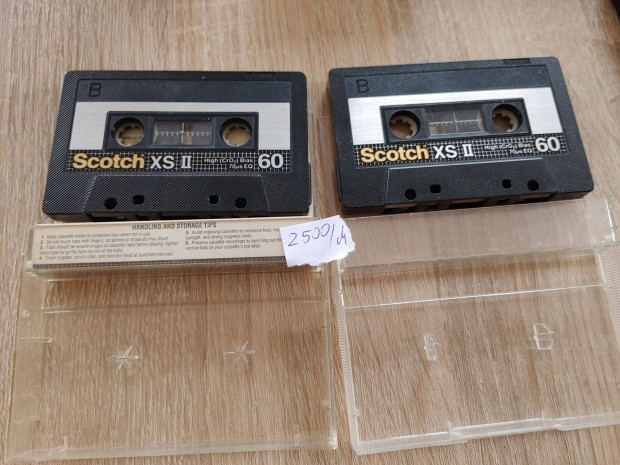 Scotch XS-II audio kazetta 2500Ft/db