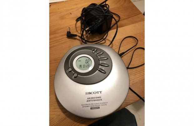 Scott XP-12 CD Walkman/Discman (szinte j)