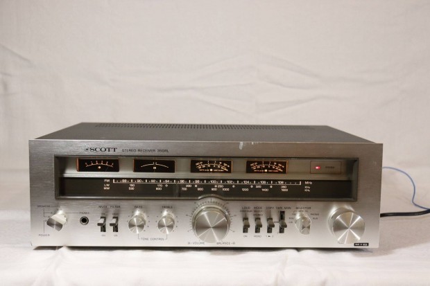 Scott stereo receiver 350RL sztere rdierst 1979, ngy mszer