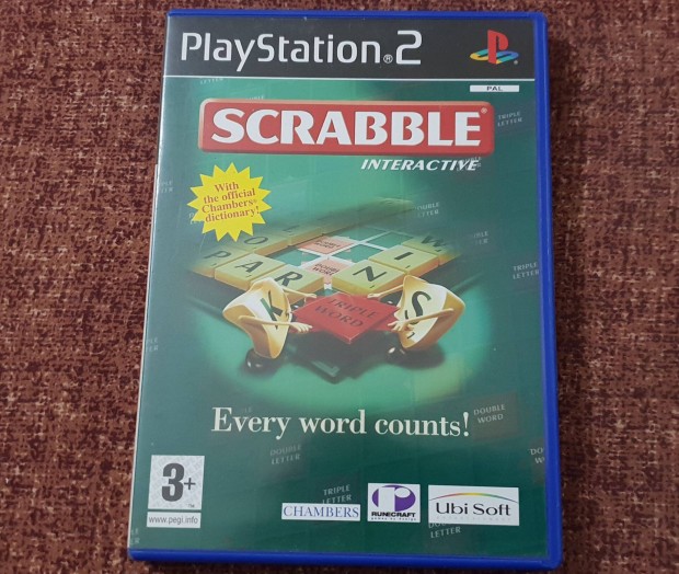 Scrabble Playstation 2 eredeti lemez ( 2500 Ft )