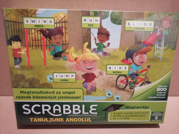 Scrabble - Tanuljunk Angolul trsasjtk