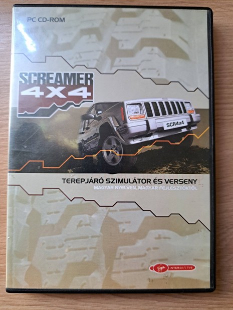 Screamer 4x4 auts jtk, PC-CD rom, magyar nyelv