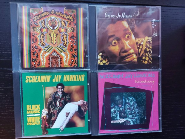 Screamin' Jay Hawkins CD-k 2000 Ft darabja