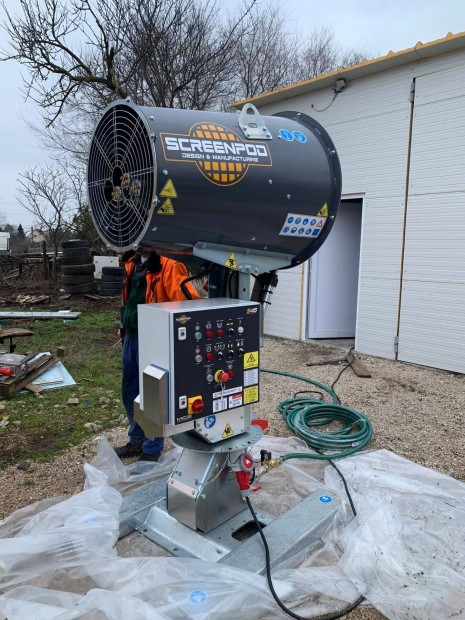 Screenpod S45 Pormegk�t� g�p bont�shoz, nagy porral j�r� tev�kenys�ghe