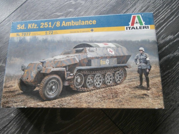 Sdkfz 251 /8 Ambulance 1:72 Italeri makett