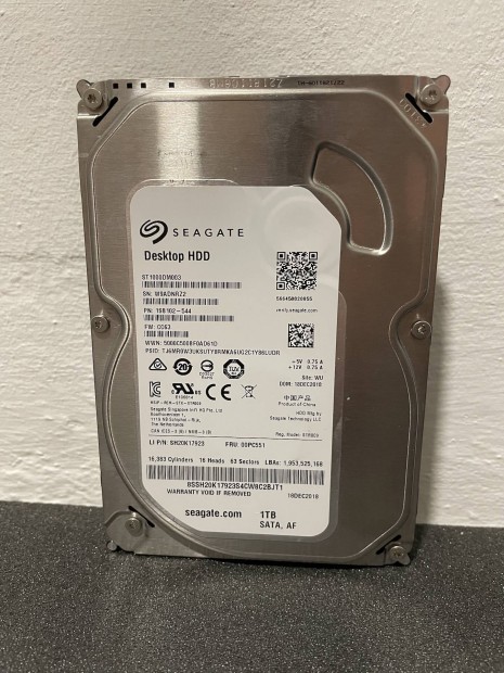 Seagate 1TB 